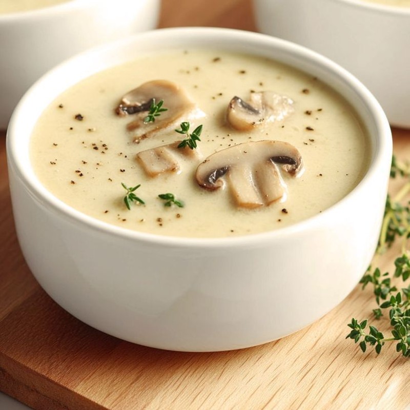 شوربة دجاج بالكريمة-Creamy Chicken Soup